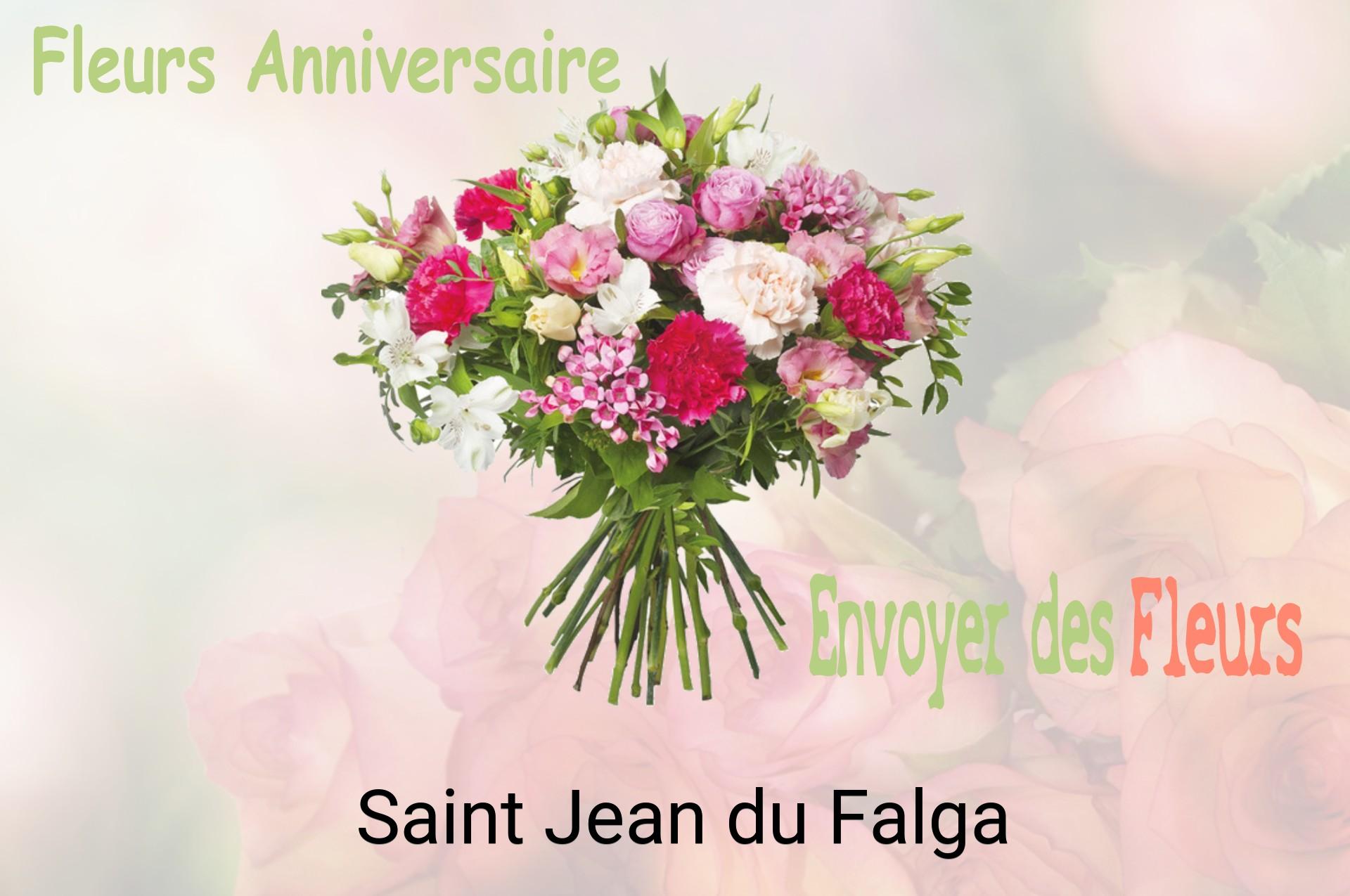 Bouquet de fleurs d’anniversaire livré à Saint-Jean-du-Falga